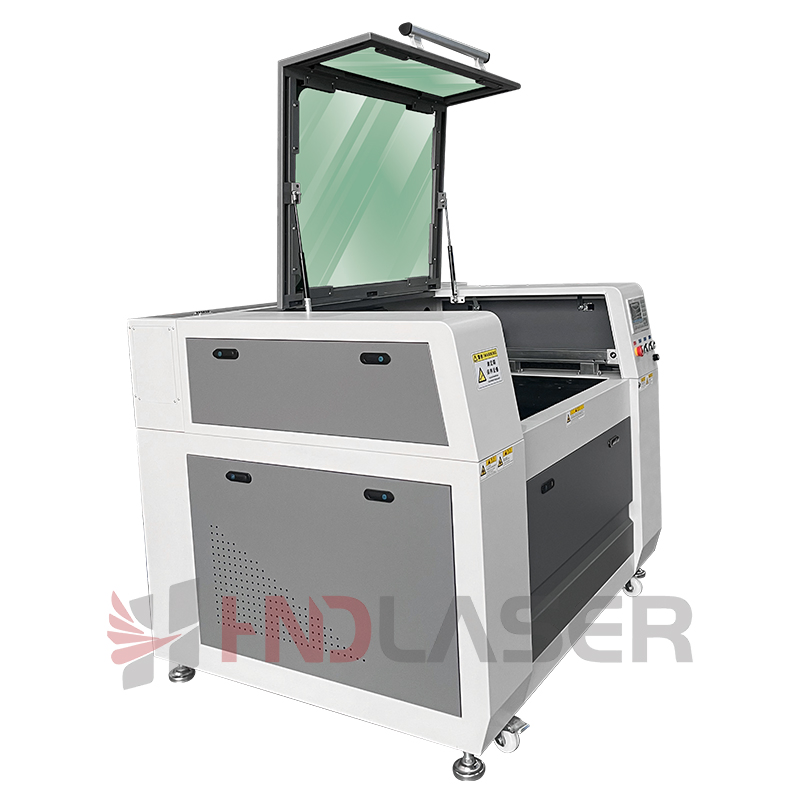 Low Price Nonmetal Flat-Plate Cutting Engraving CO2 Laser Label Marking Machine Hc3020