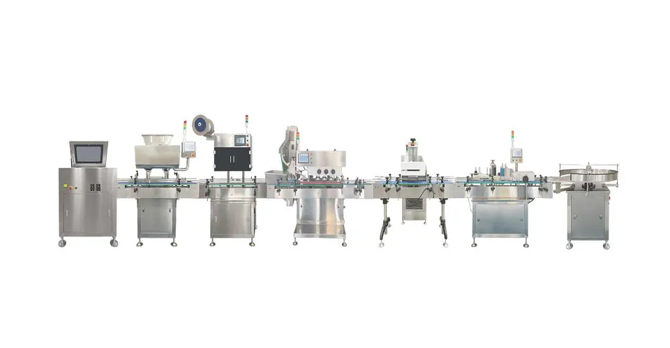 Capsule Filling Packing Line Overview
