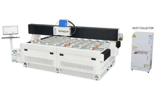 Smart Mirror Laser Sandblasting Machine