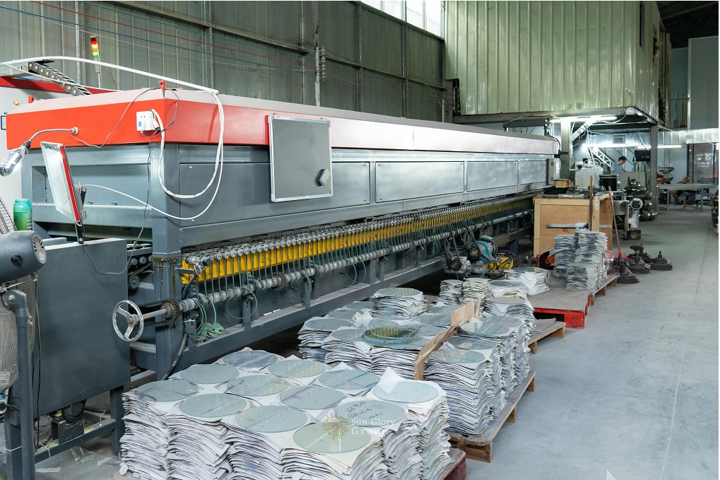 Cookware Glass Lid Tempering Furnace Production Line of Tempered Glass