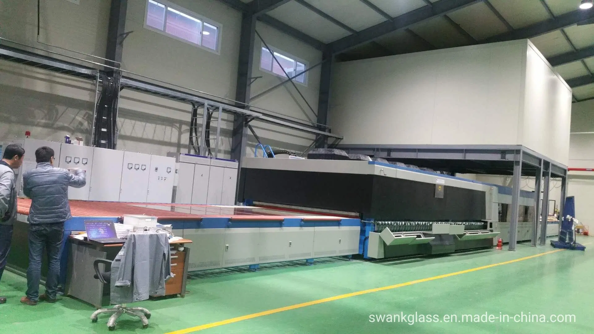 Flat Glass Tempering Furnace with Forced Convection System High Quality Tempered Glass Production Line