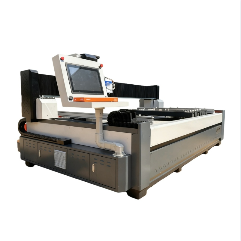 Glass LED Light Mirror Laser Sandblasting Sand Coating Engraving Marking Machine