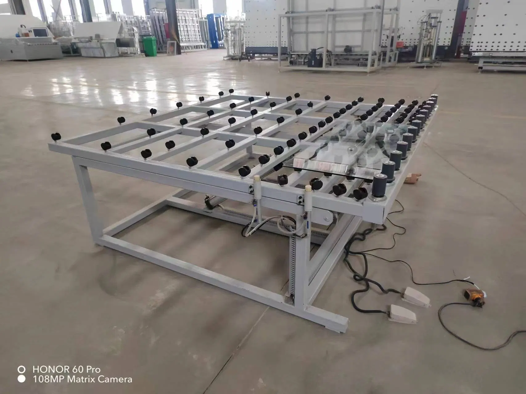 ISO CE Hollow Glass Insulating Glass Production Line Hollow Glass Horizontal Tilting/ Flip Table