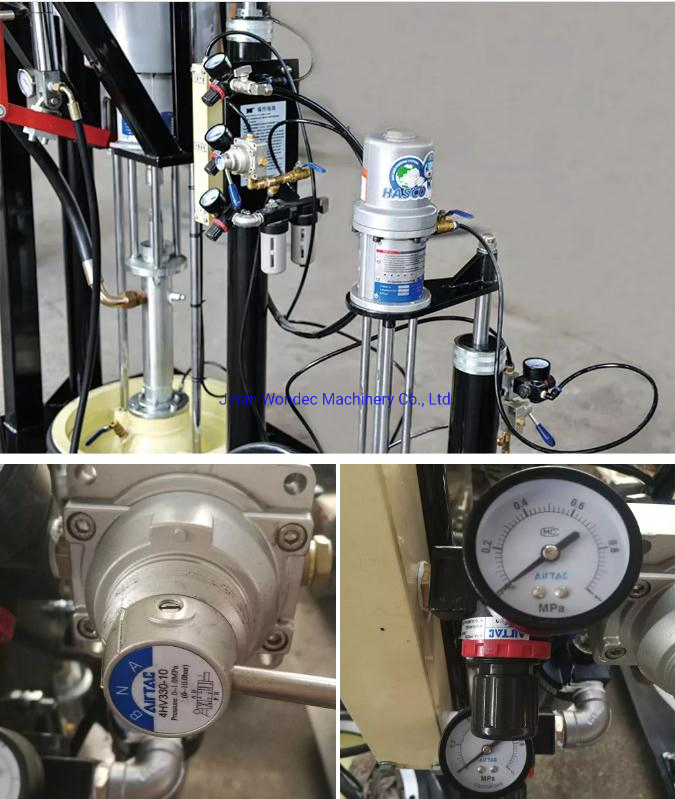 Semi-Automatic Two-Component Sealant Coating Extruder for Double Glazing Machine