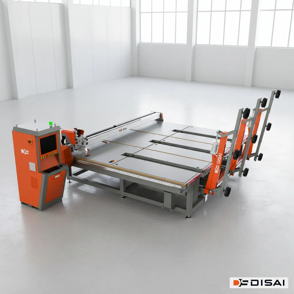 Lifetime Technical Support Automatic All-in-One Glass Cutting and Breaking System