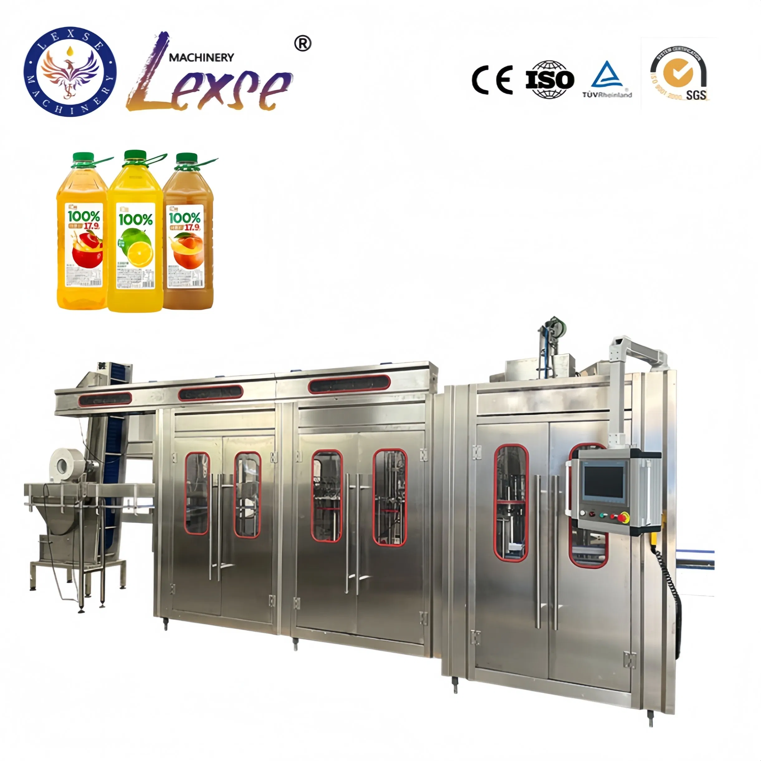 Complete Turnkey Fruit Orange Mango Apple Pure Milk Wine Beer Pulp Pet Glass Bottle Can Carbonated Juice Small Making Production Line