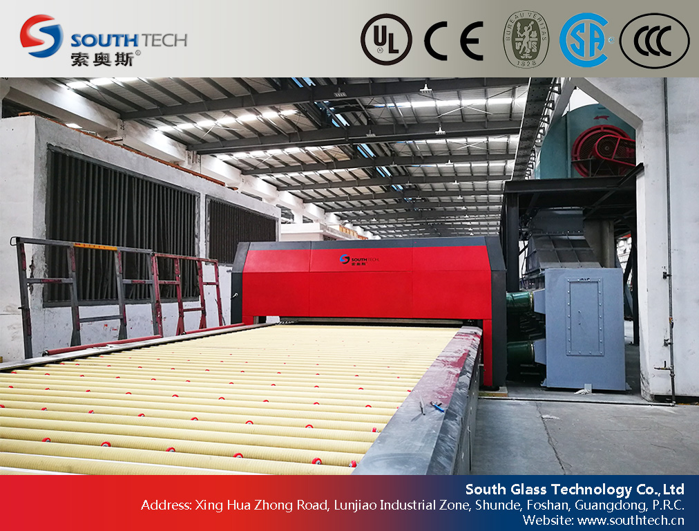 Southtech Double Heating Chambers Flat Tempered Glass Production Line (TPG-2)