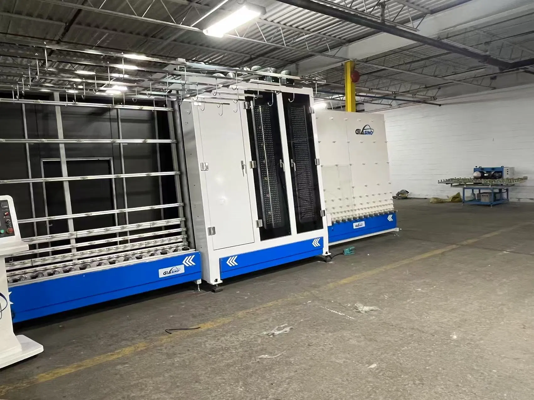 Customized Commercial Automatic Vertical Super Spacer Insulated Glass Production Line with Roll Press and Washing Machine for Low-E Insulating Glass