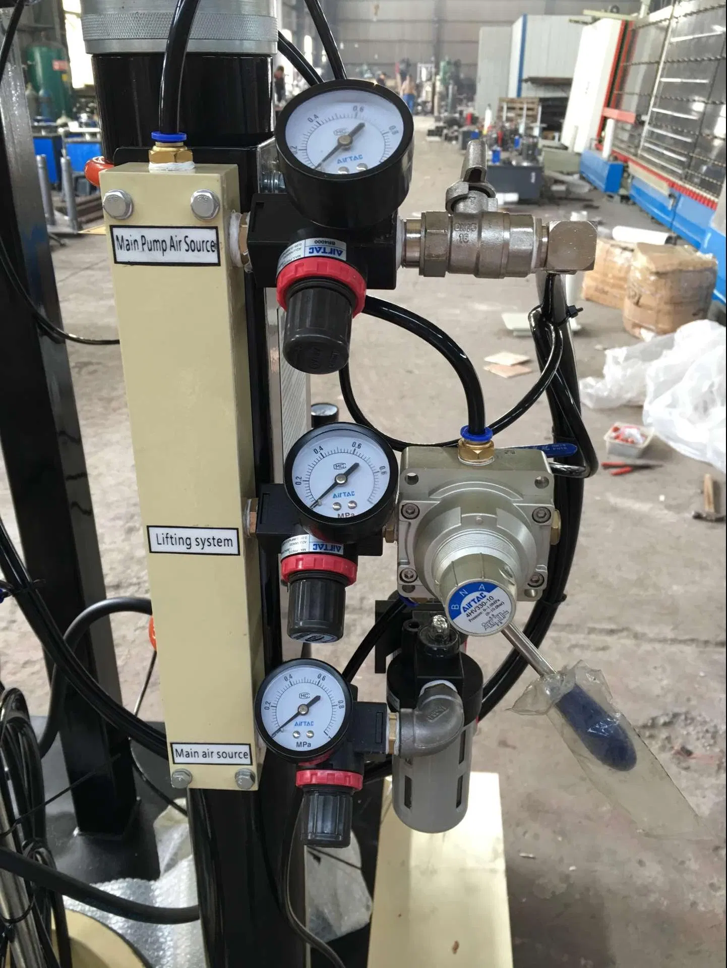 Glass Processing Machinery Two Component Rubber Silicone Sealant Spreading Machine/ Double Glazing Machine/ Insulating Glass Machine