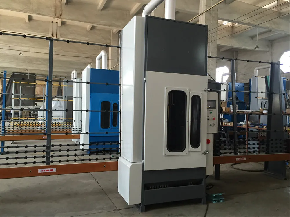 Multi-Gun Auto Dust Remover Glass Sandblasting Machine