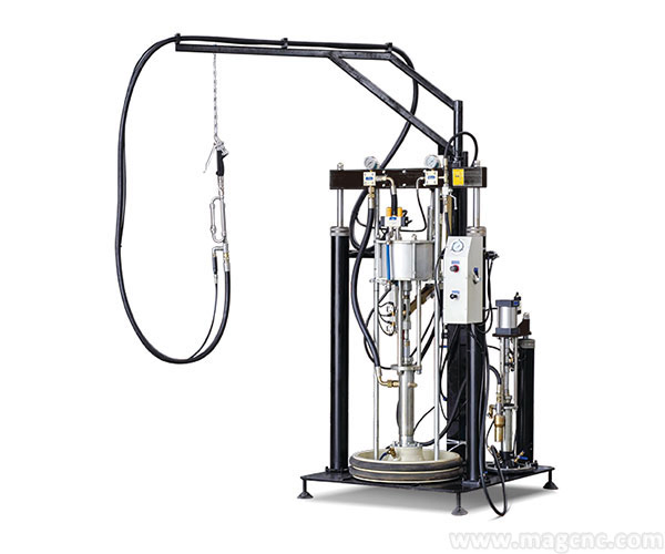 Silicone Extruder Insulating Glass Machine St02 Two Components Extruder Insulating Glass Coating Machine for Glass Sealant