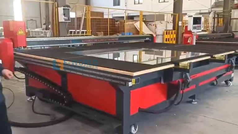 All in One Glass Cutting Table CNC Full Automatic Glass Cutting Machine