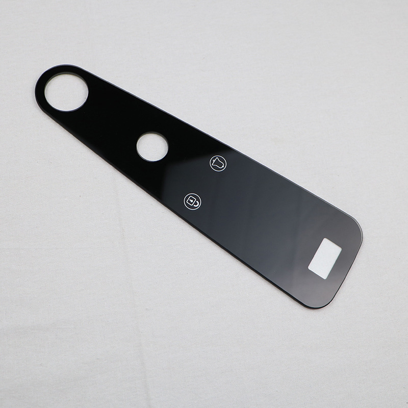 Control Panel Glass for Washing Machine &amp; Refrigerator, Custom Screen Printing