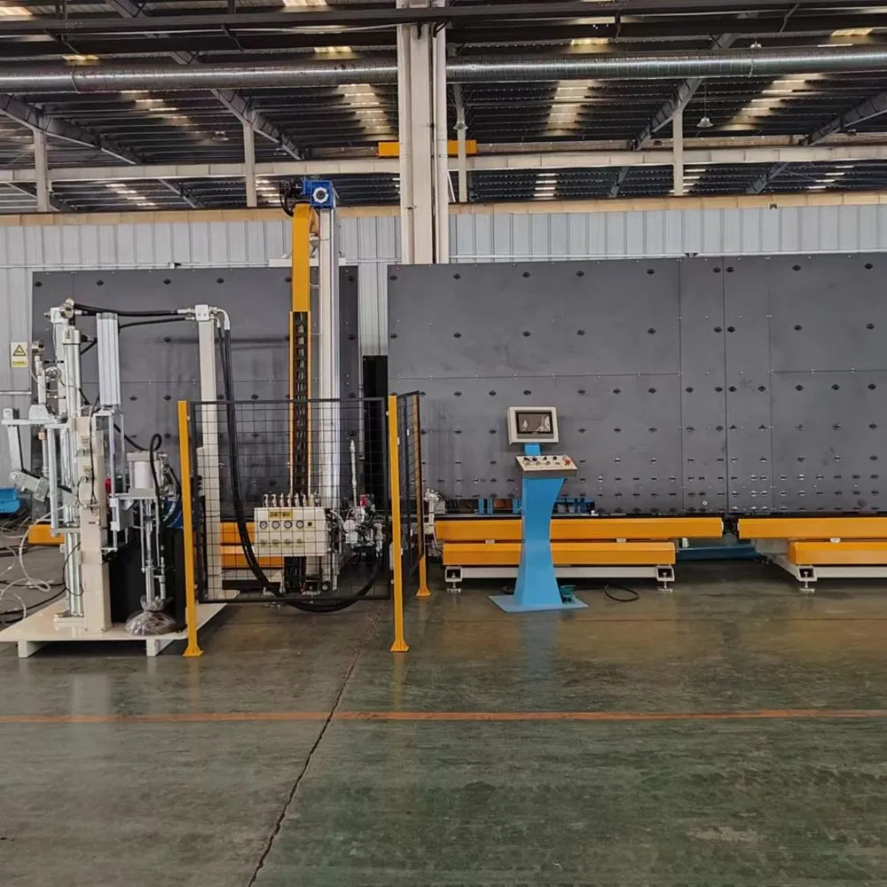 Auto Sealant Spreading Machine for Primary Sealant in Insulating Glass Production