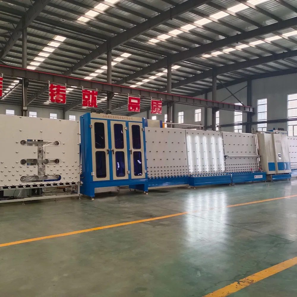 Vertical Automatic Insulating Glass Production Line (Flat-press Robot)