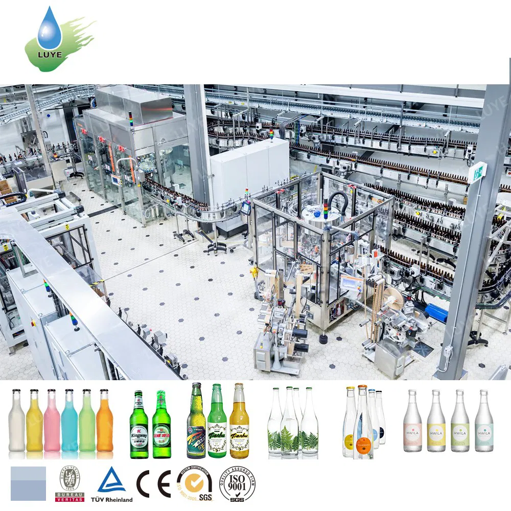 Automatic Glass Bottle Filling Machine