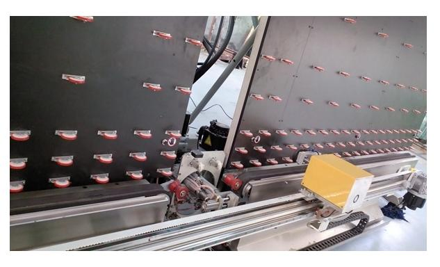 Automatic Vertical Insulating Glass Silicone Sealant Sealing Robot