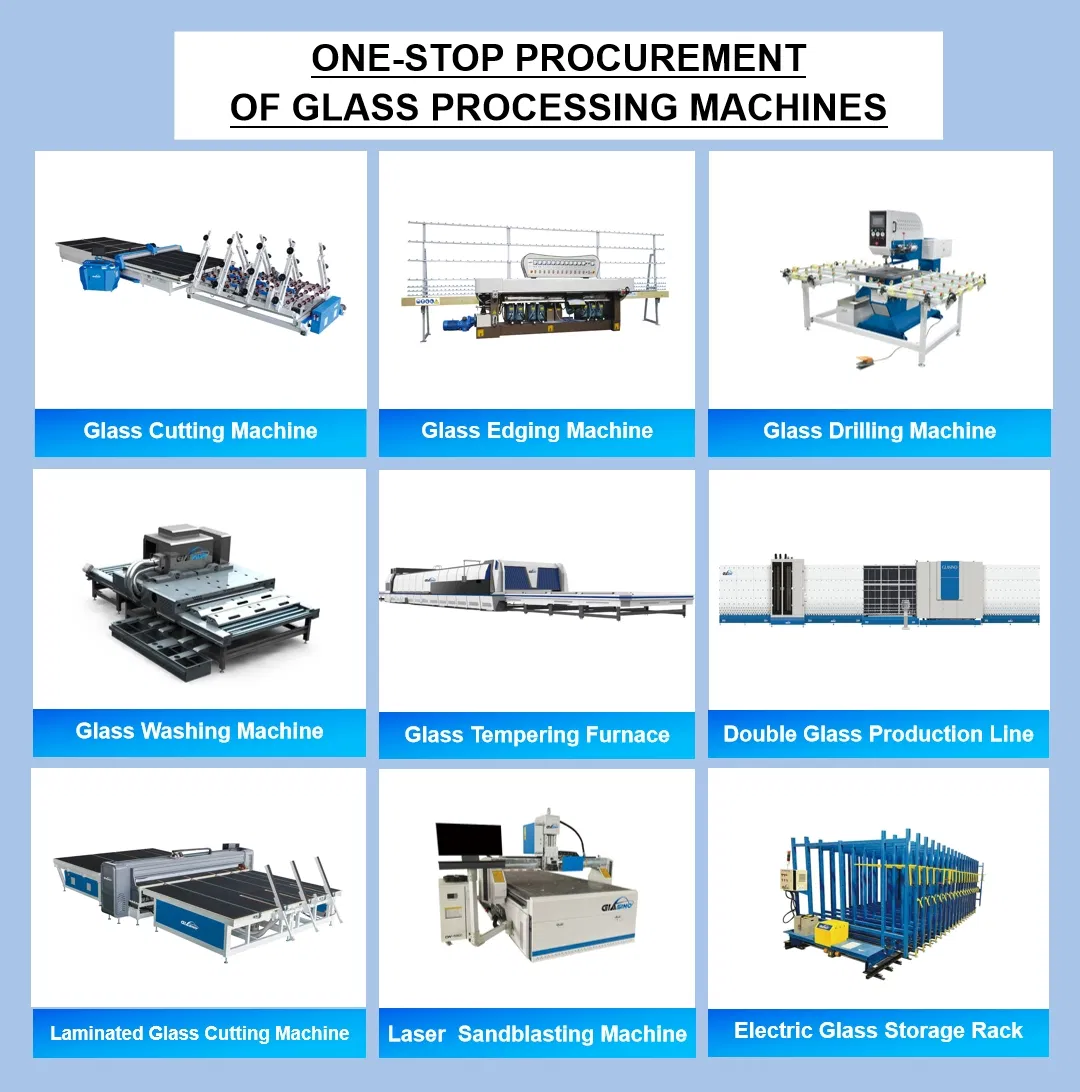 Horizontal Glass Washer and Dryer Glass Washing Machine for Tempering Glass