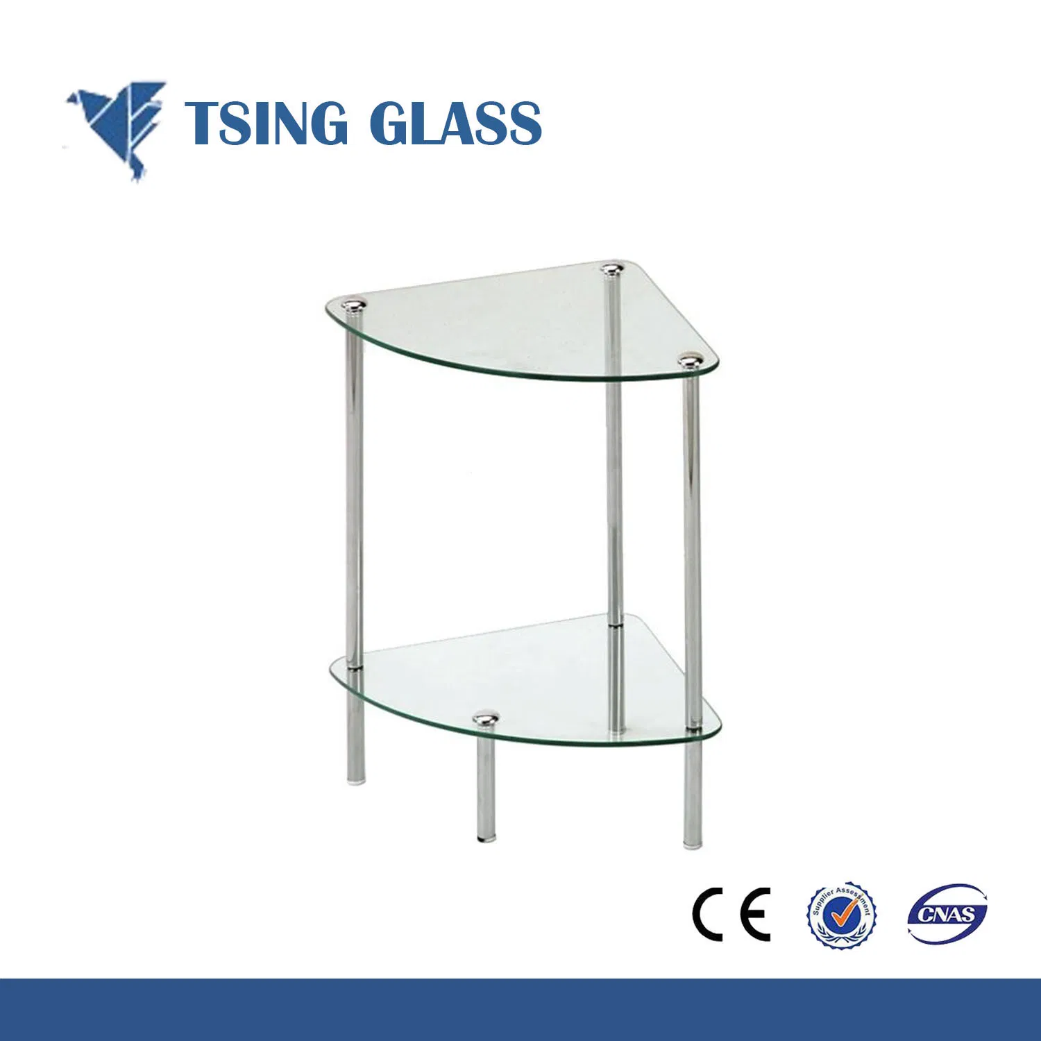 Glass Shelves for Washing Room/Corner/Wall/Decoration