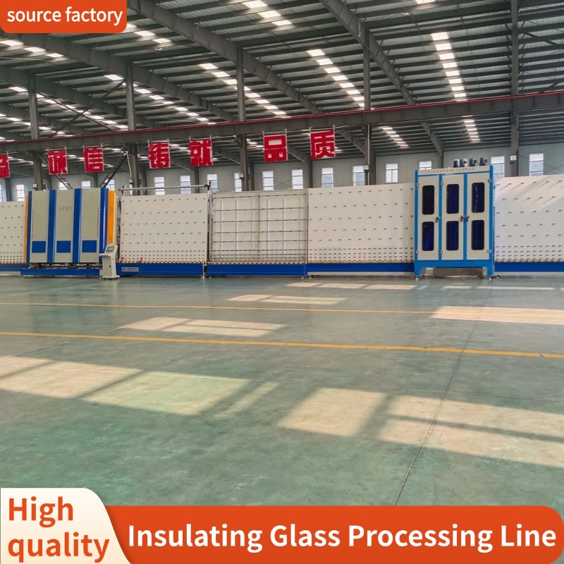 Vertical Automatic Insulating Glass Production Line (Flat-press Robot)