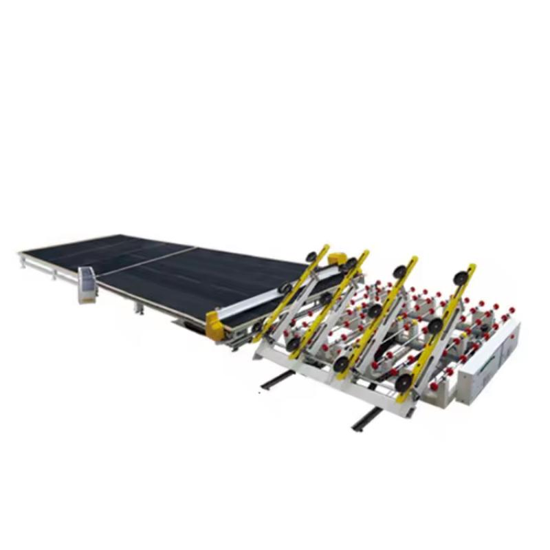 CNC Glass Processing Machinery Cutting Machine Line Double Turn Loading Glass Cutting Line
