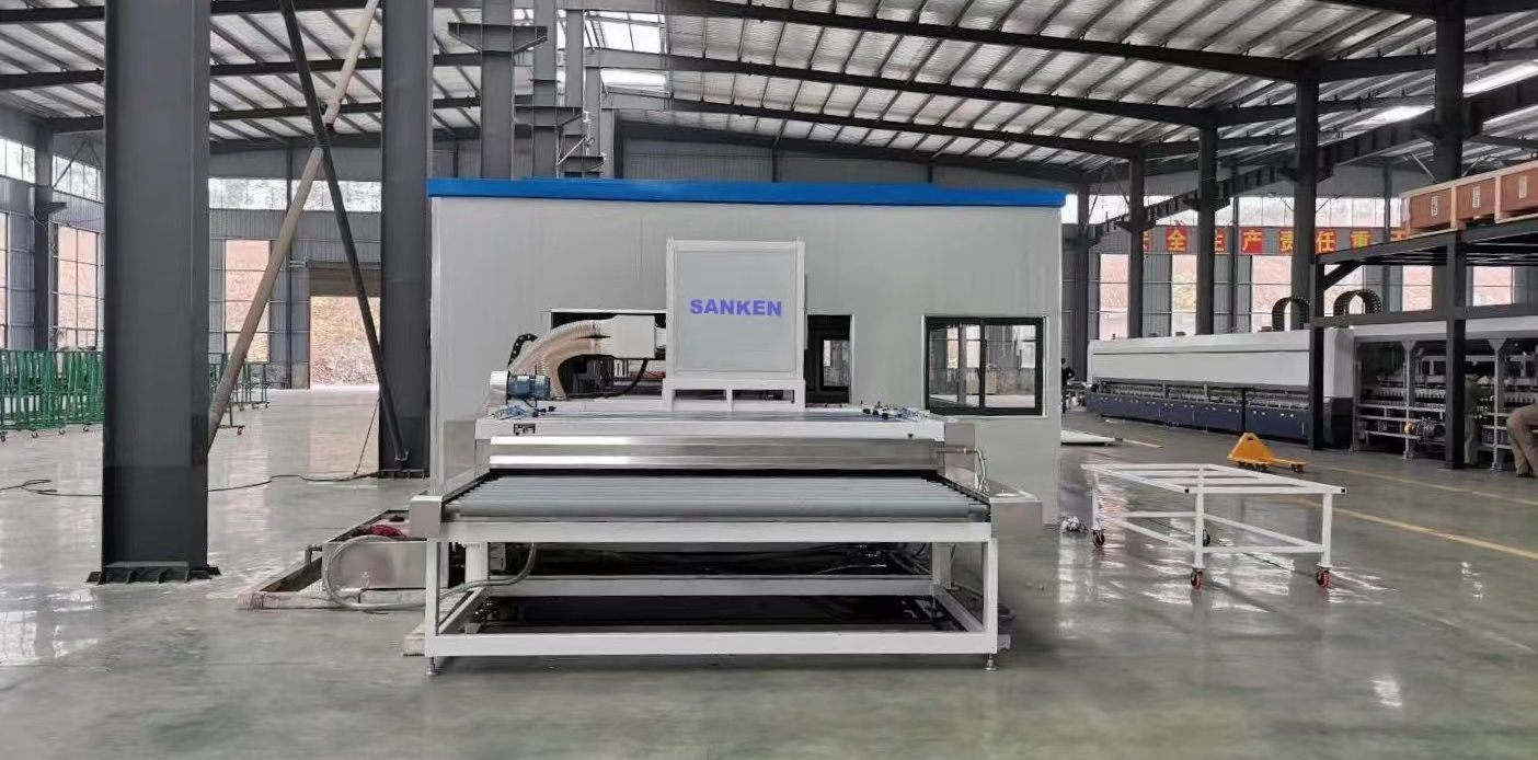 Sanken Quenching Glass PVB Laminated Line Triplex Glass PVB Production Line