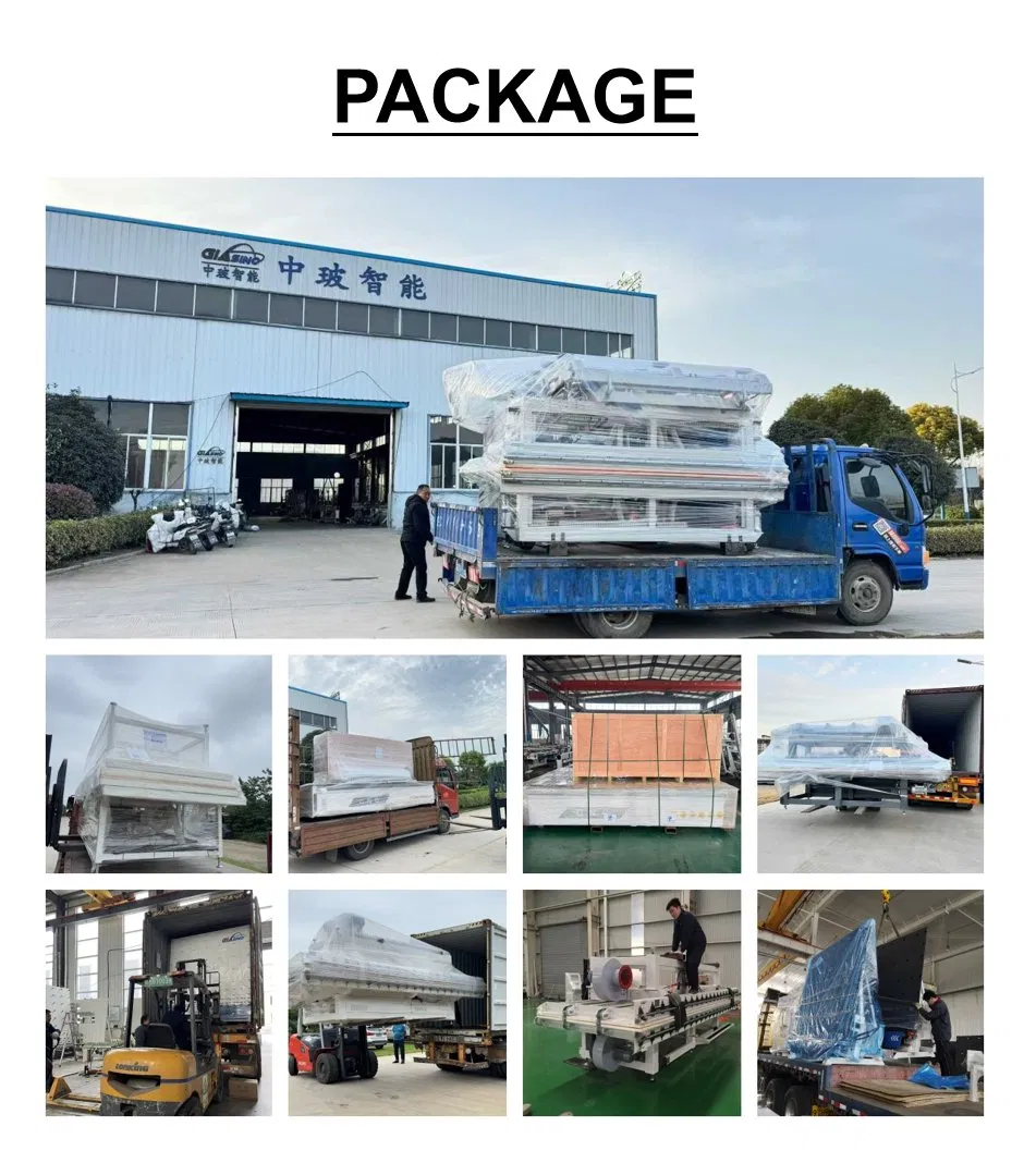 Horizontal Glass Washing and Drying Machine for Making Tempering Glass