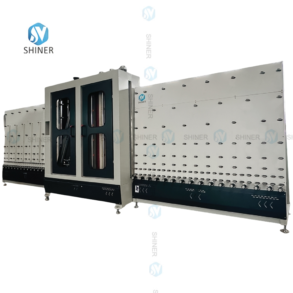 Nisen Lq1800 Automatic Vertical Glass Cleaning Machine for Insulating Glass Processing Glass Machine Washing and Drying Machine