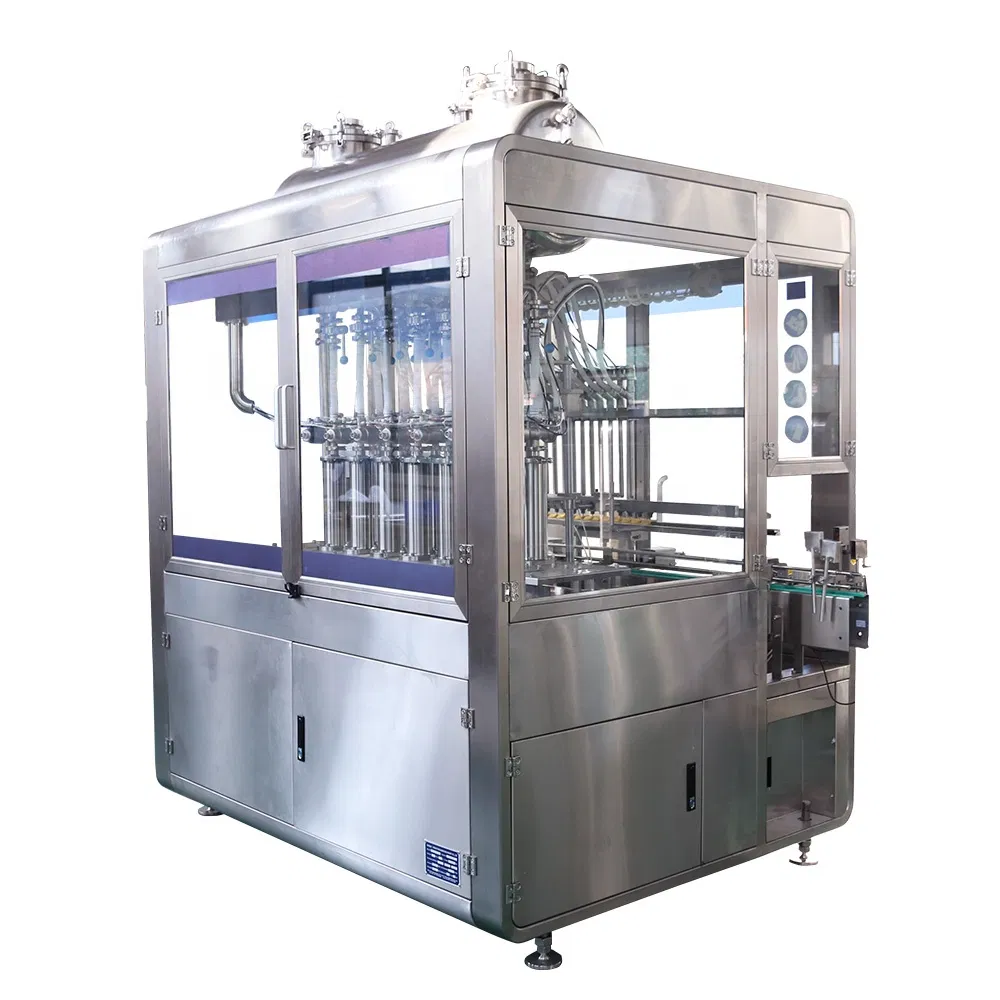 Automatic Fruit Juice Carbonated Soft Drink Processing Bottling Machine Pet Glass Bottle Filling Capping and Packaging Machine