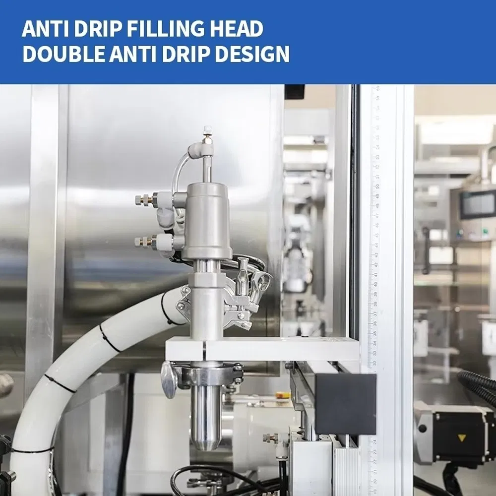 Multi-Head Fully Automatic Paste Filling and Cap Sealing Production Line