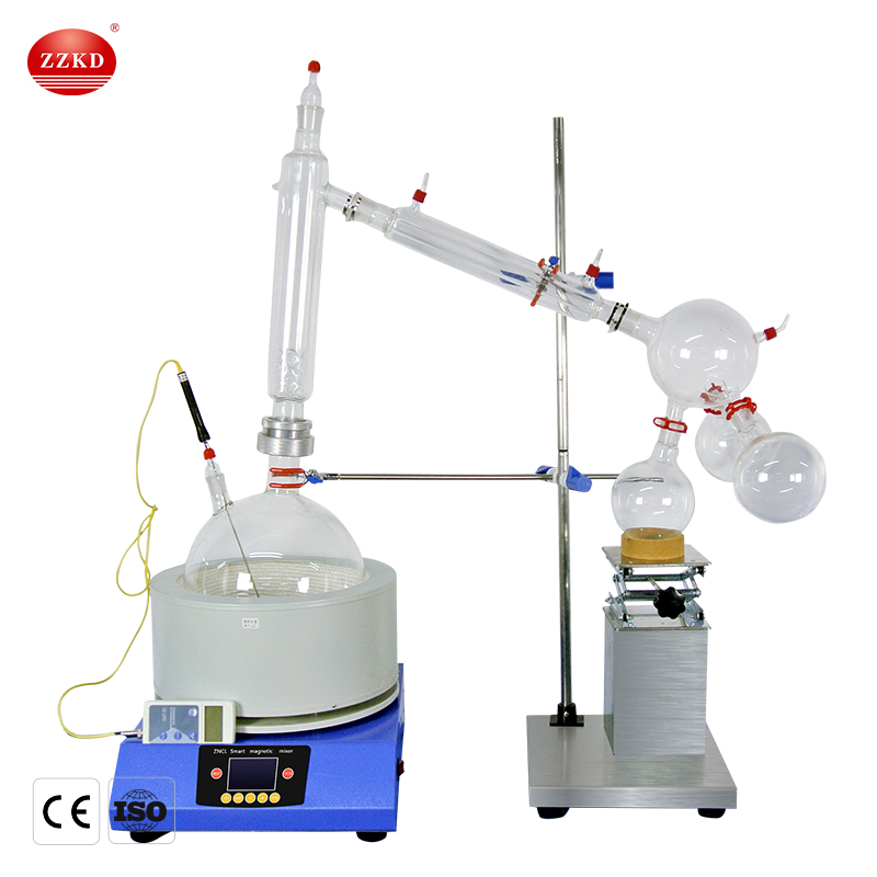 Lab Chemical Sale 10L Short Path Distiller Turnkey Solution System Short Path Distillation Kit