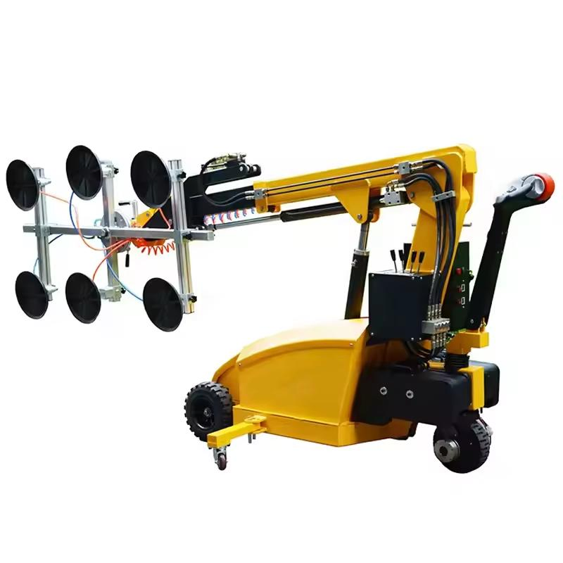 Compact Glass Robot for Heavier Lifting Capacity Manipulator Used in Transportation Handling and Installation of Glass Windows and Curtain Walls