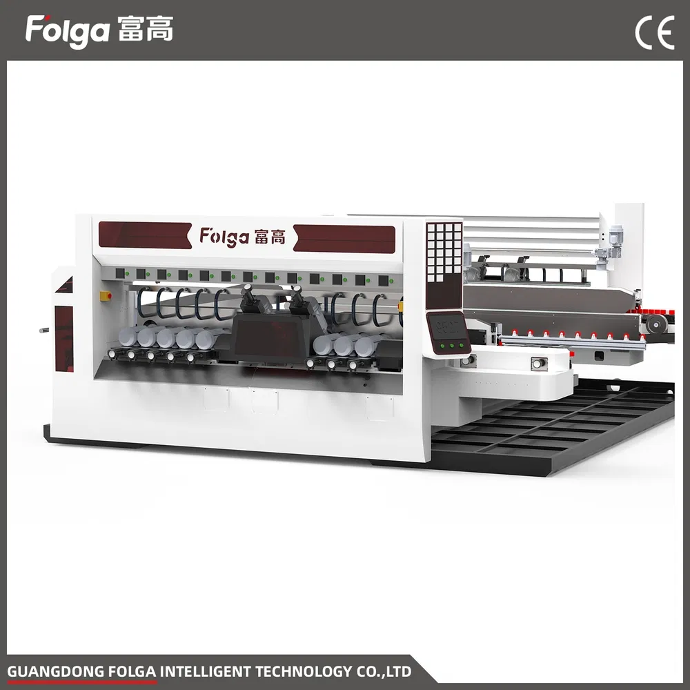 Sturdy-Frame Glass Double Edging Machine for Laminated Glass Manufacturing