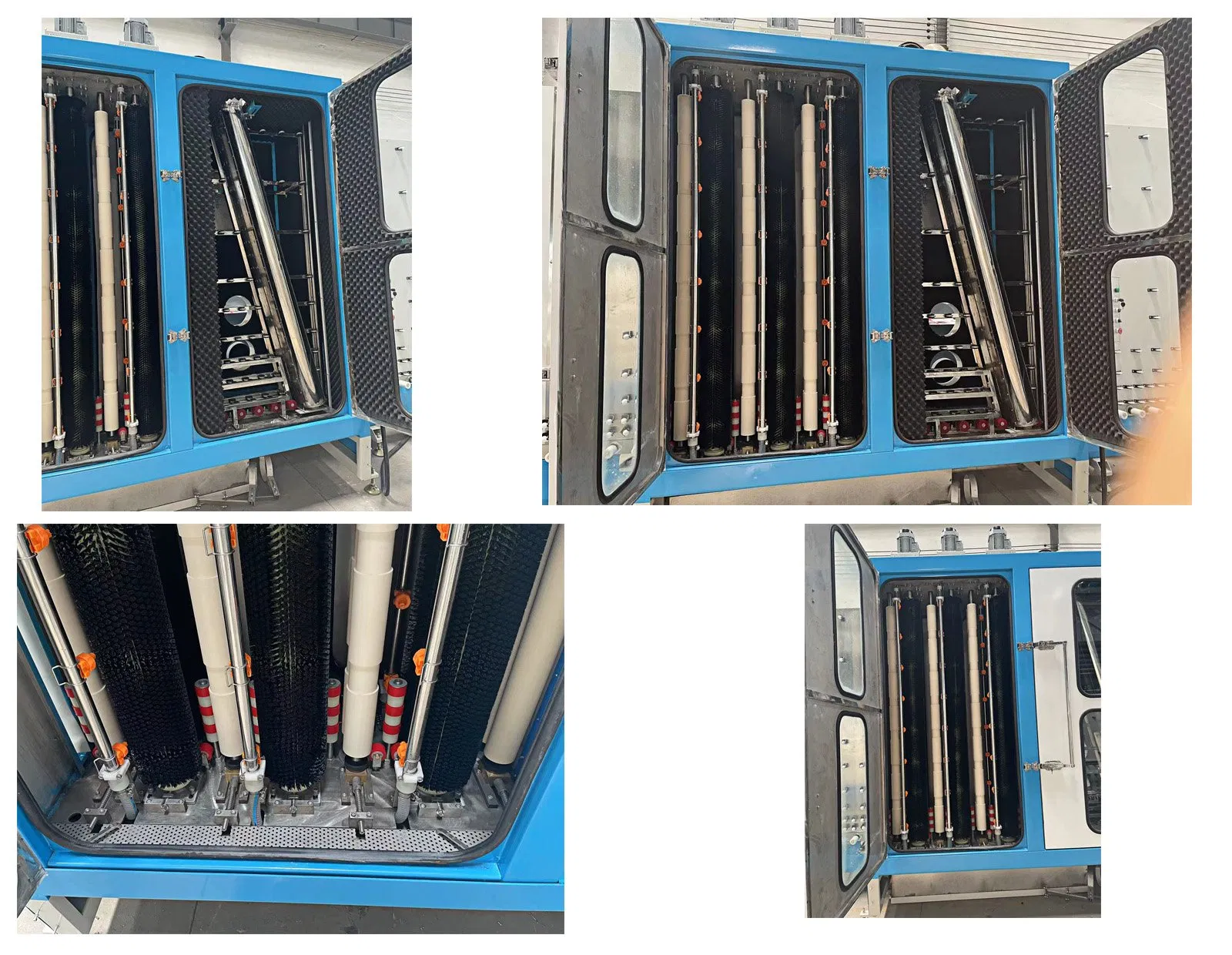 Automatic Insulating Glass Production Line with Horizontal Glass Fliping Function Suitable for Stepped Glass