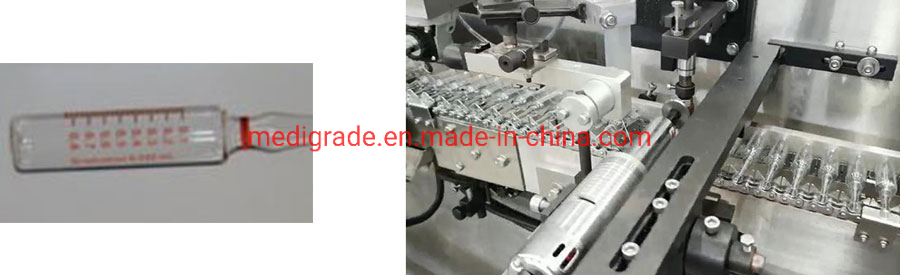 Automatic Glass Ampoule Bottle Making Machine for Pharma Industry Production Line