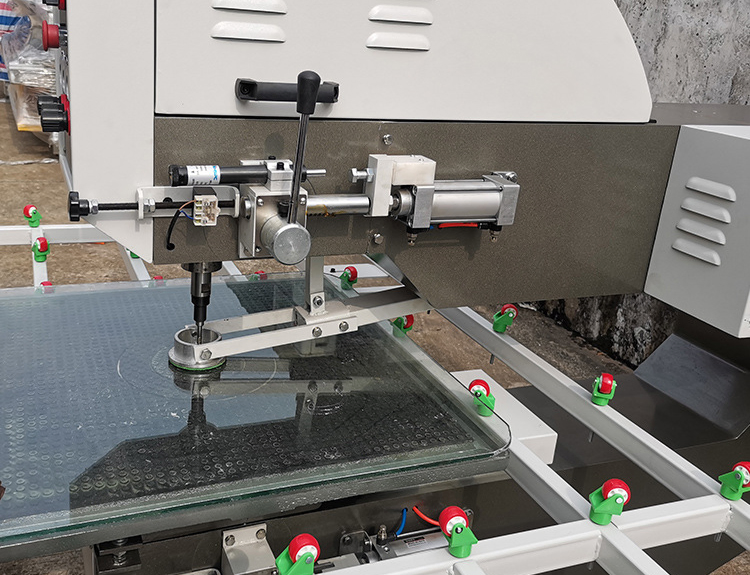 High Efficiency Full Automatic Glass Drilling and Milling Machine