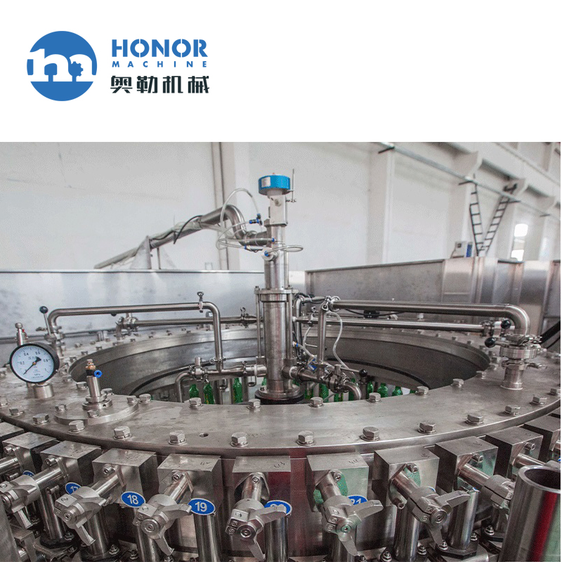 Automatic Glass Bottle Wine Champagne Sparkling Wine Production Line Champagne Filling Making Bottling Machine