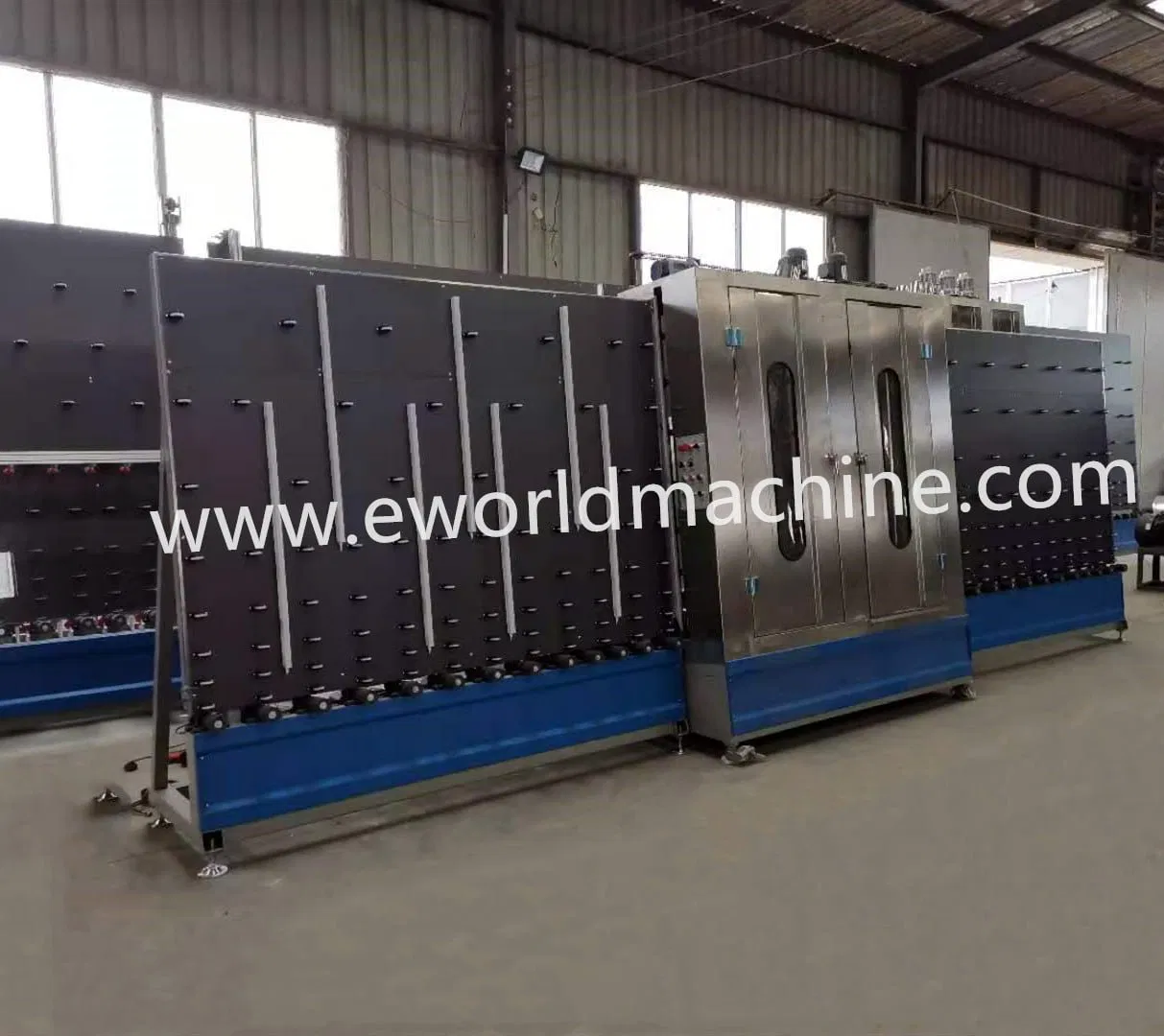 Advanced Vertical Glass Washing and Drying Machine for Insulating Glass