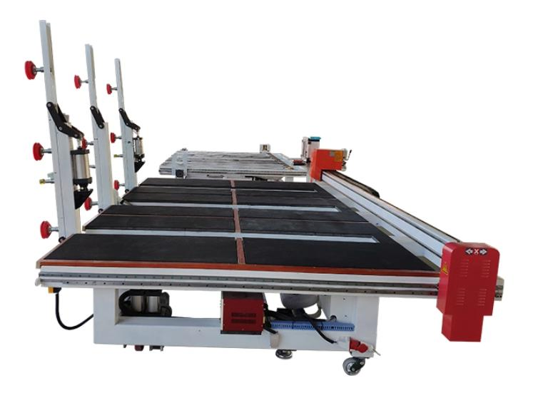 Automatic Integrated Glass Loading Cutting and Breaking All in One