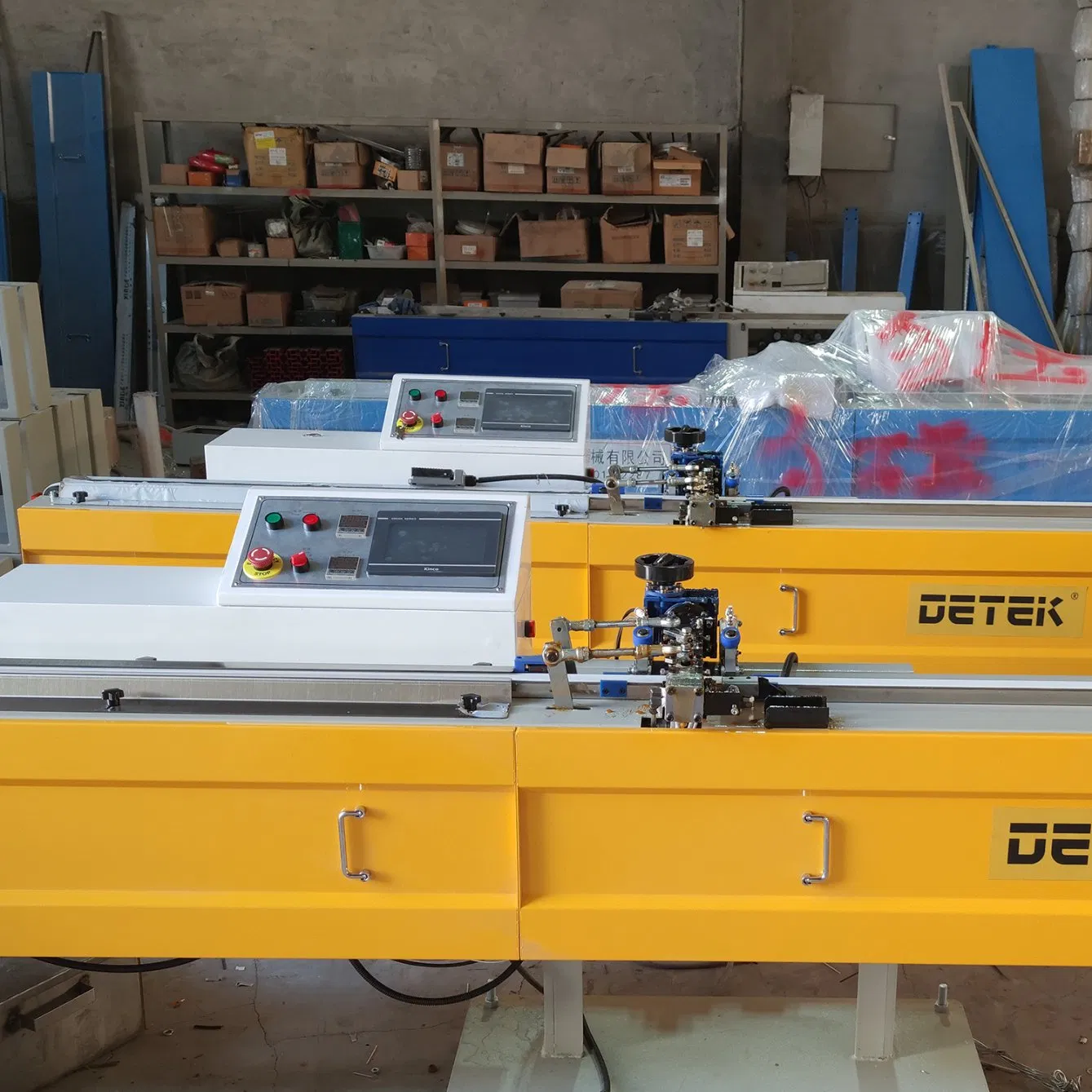 Butyl Extruder Machinery Primary Sealant Spreading for Insulating Glass Production