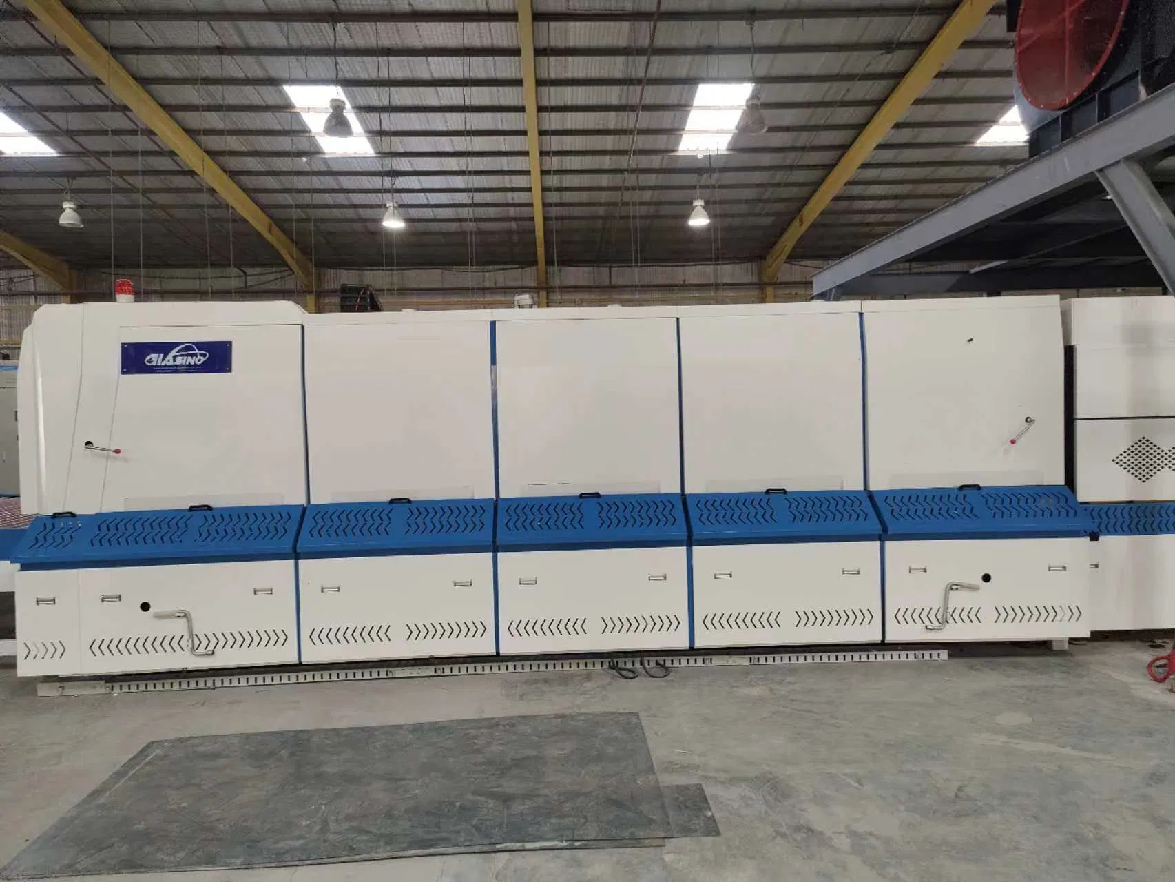 Flat and Bending Glass Tempering Machine with Low E