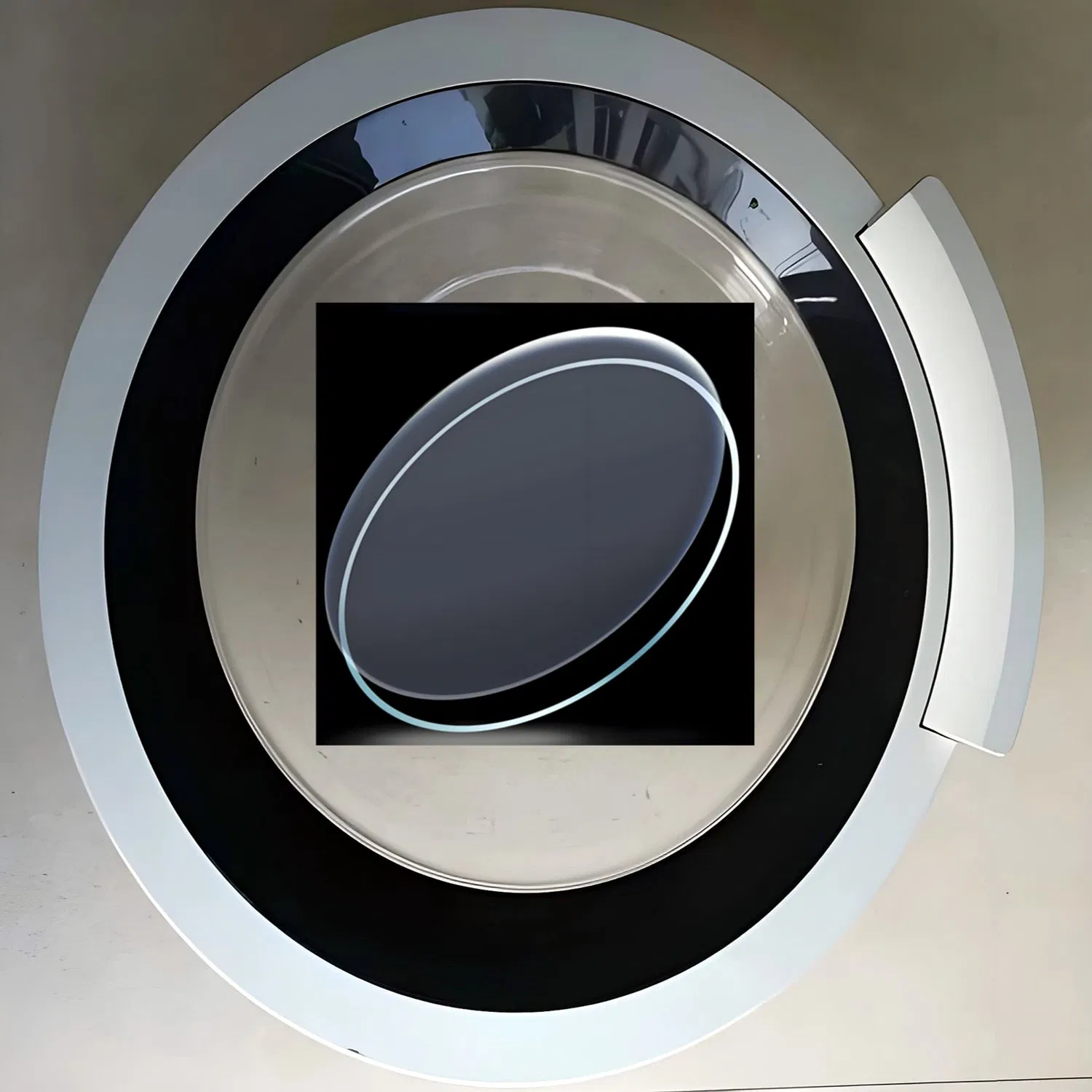 Front Door Washing Machine Control Panel Cover Float Glass