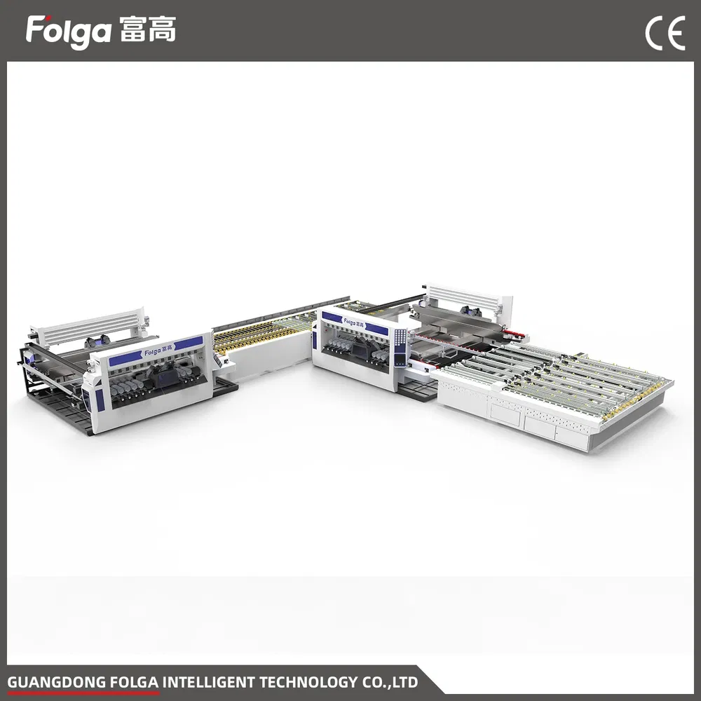 Low-Energy Consumption High-Speed Glass Double Edging Machine for Mixed-Size-Glass Processing