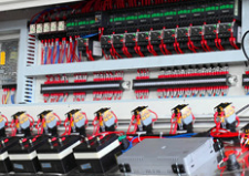 AGM 9 Motors Glass Straight Line Edging Polishing Machine with PLC