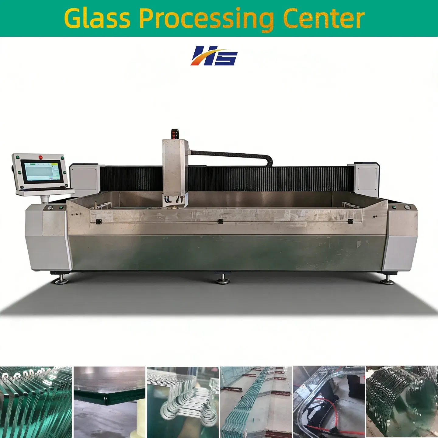 All-Round Glass Fabrication Equipment: Drilling, Notch Milling, Internal/External Edging &amp; Polishing