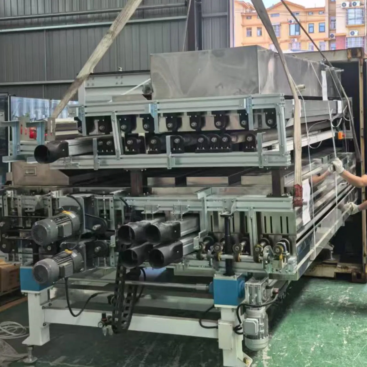 Horizontal Insulating Glass Cleaning Machine for Processing Production Laminating Line