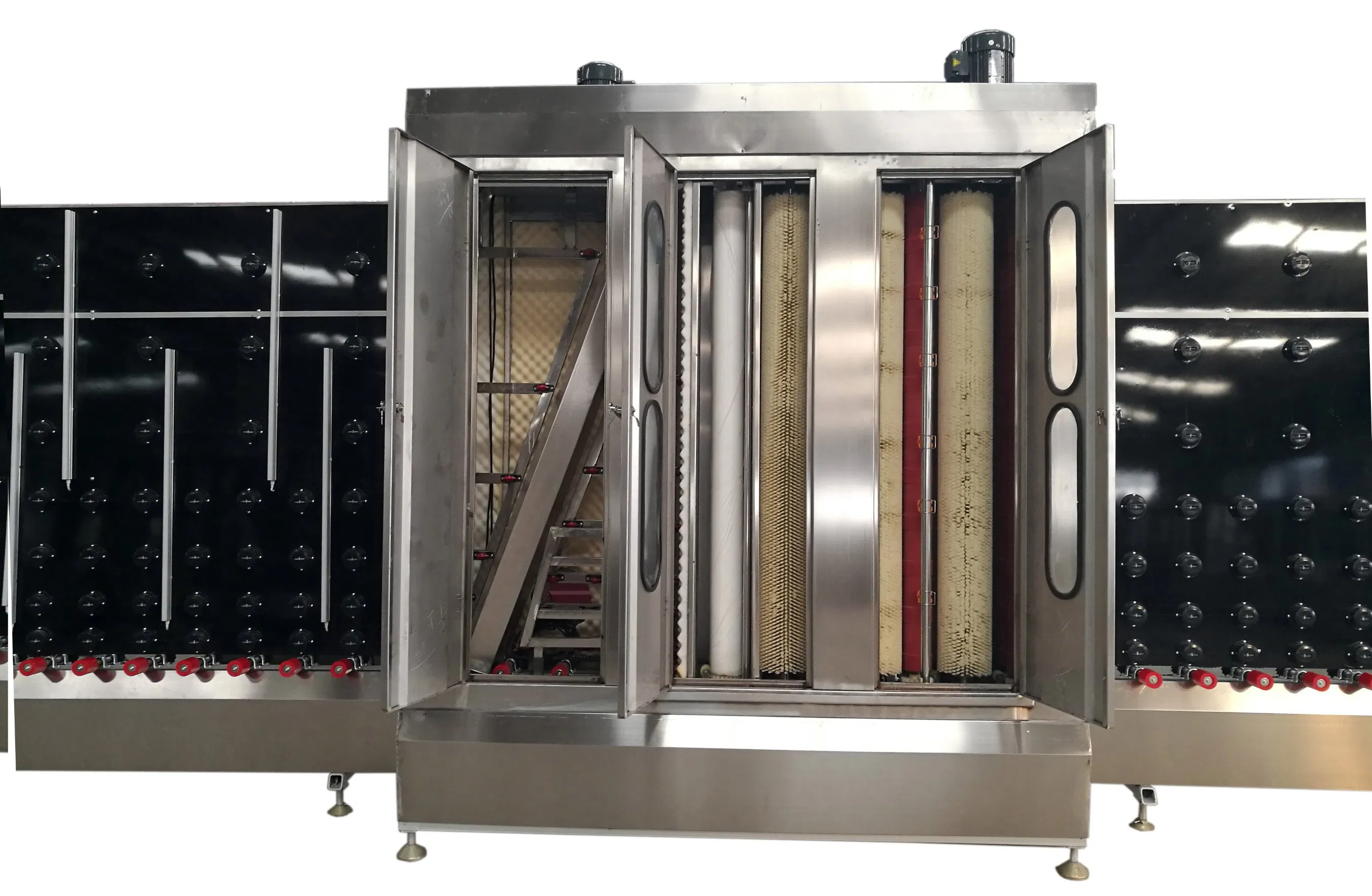 Factory Sale Open Top Vertical 2000mm Glass Washing Drying Equipment