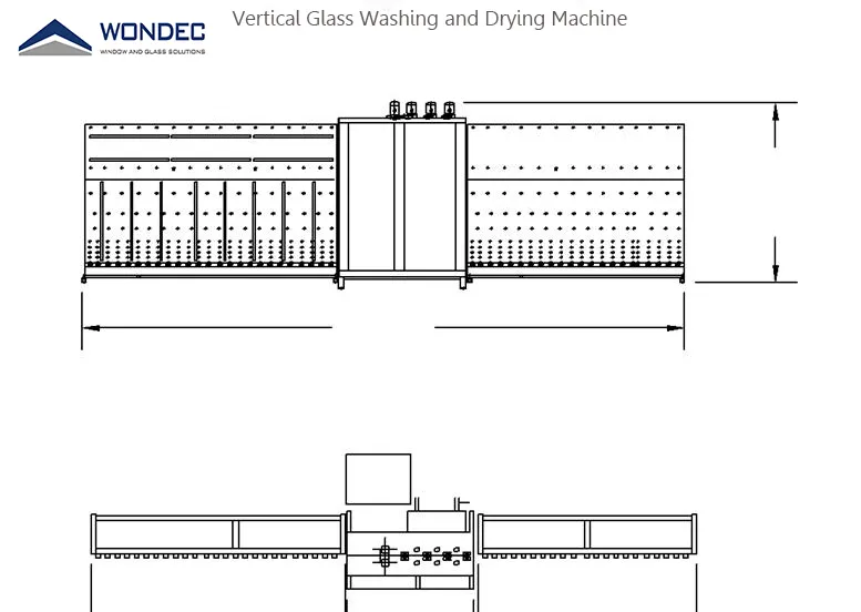 Glass Washing Drying Machine