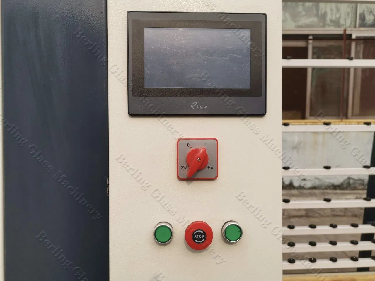 Industrial Glass Sandblasting Equipment for Decorative and Frosted Glass Making Processing Machine