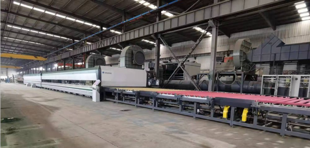 Glass Tempering Furnace Machinery Production Line Which Could Temper Flat and Curved Tempered Glass